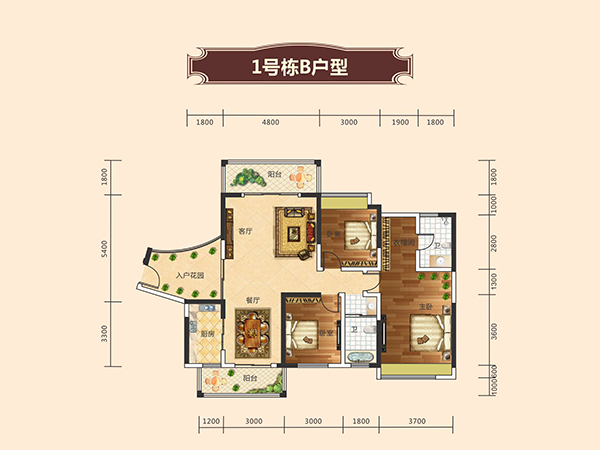 1号栋B户型